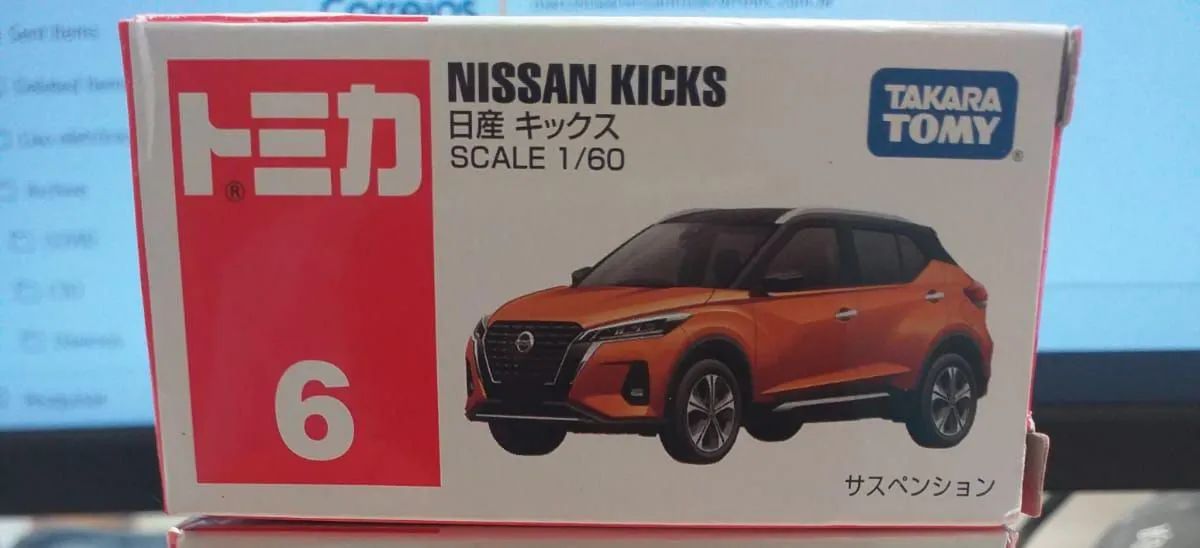 Nissan Kicks Tomica - mini rara! 