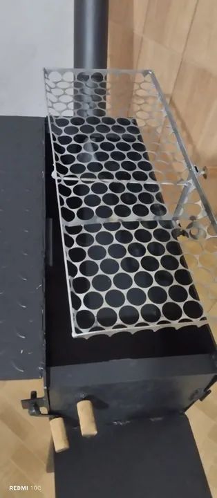 Fogão caipira3 bocas e churrasqueira grelha ajustável  - Foto 3