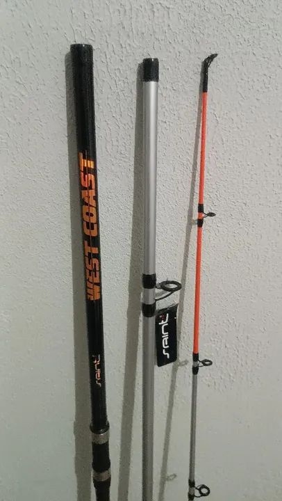 Vara de pesca 3,90m da saint nova  - Foto 2