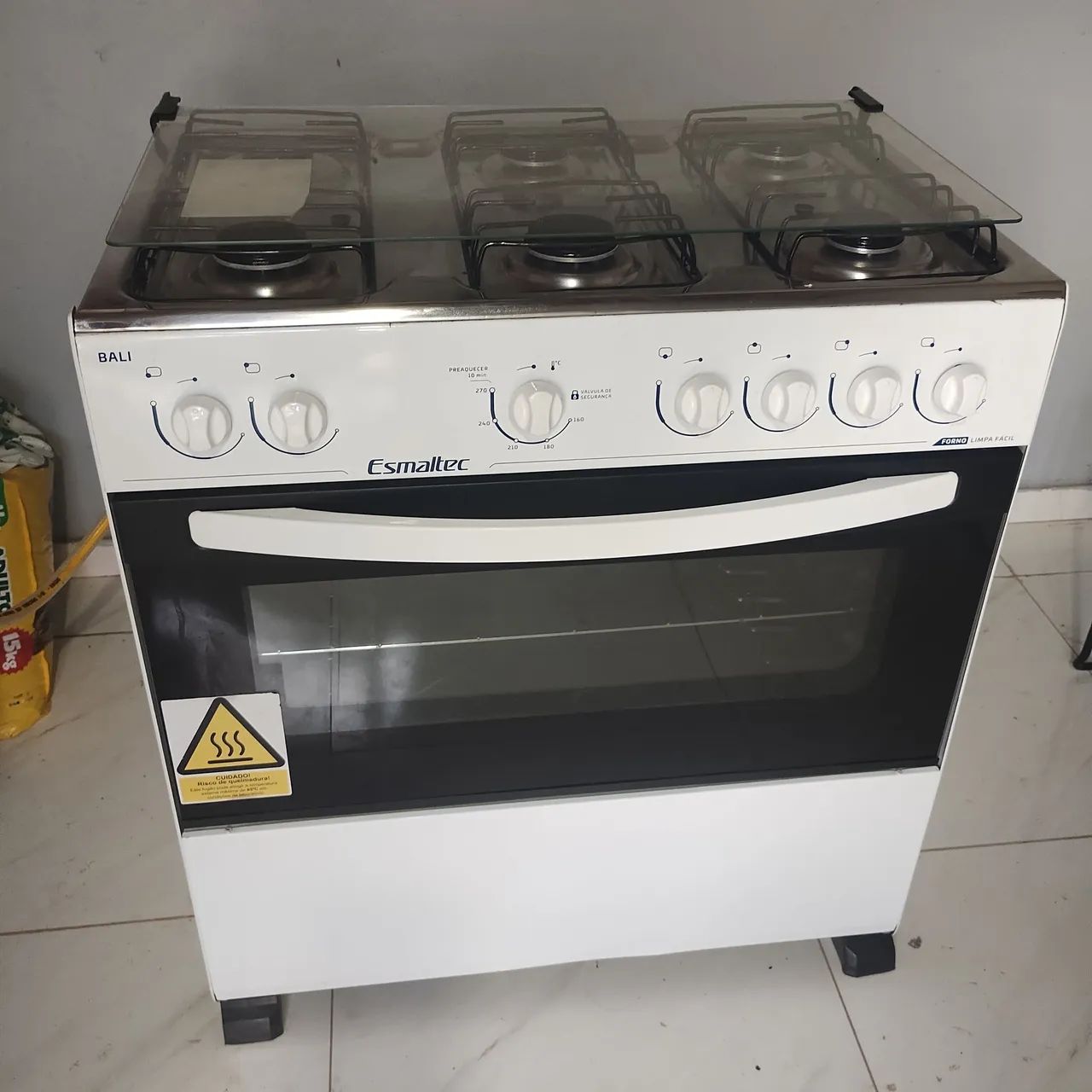 Fogão Esmaltec 6 bocas seminovo (faço entrega) - Foto 4