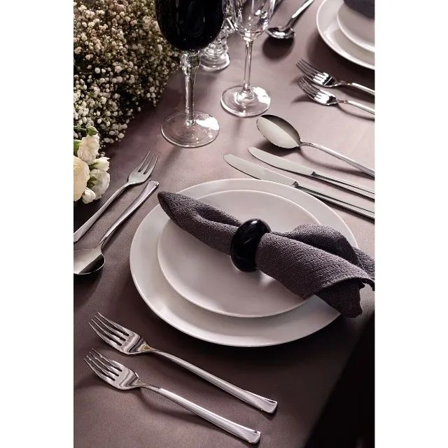 Prato raso porcelana lc 25cm ho tramontina Conj com 6 pratos - Foto 3