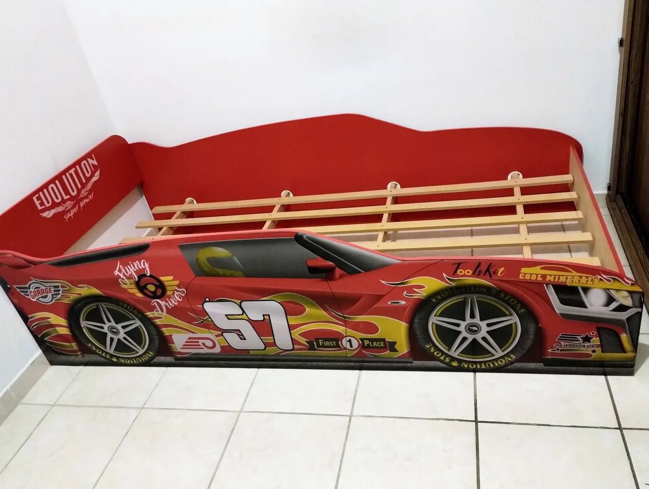 Cama Infantil em MDF carro  - Foto 5