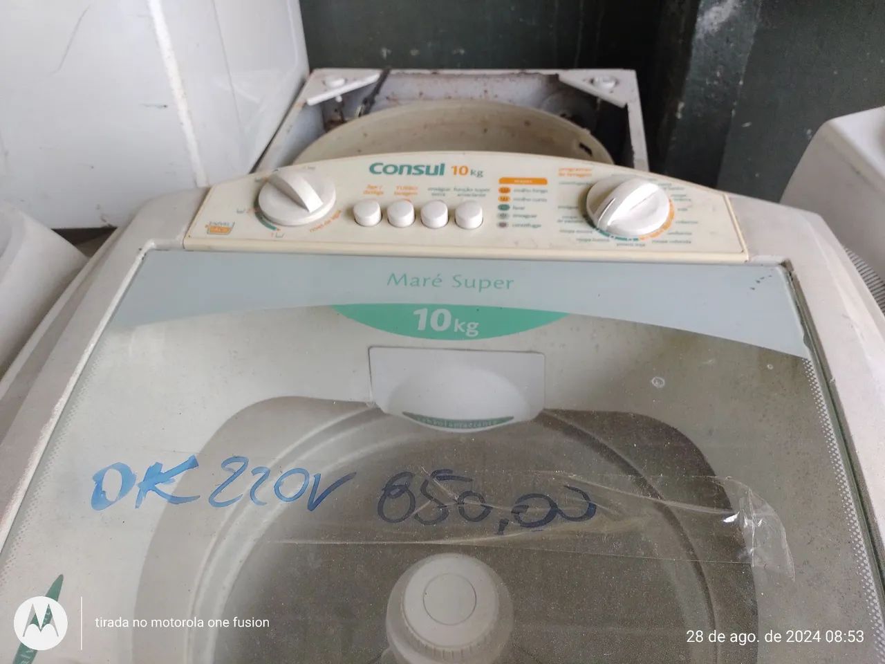 LAVADORA CONSUL MARÉ 220V