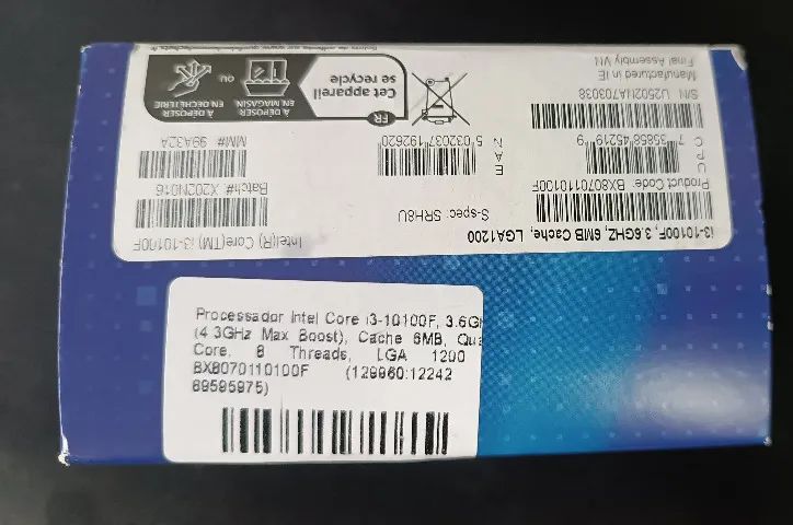 Processador Intel Core i3-10100F 10th GEN - LGA1200 - Foto 4
