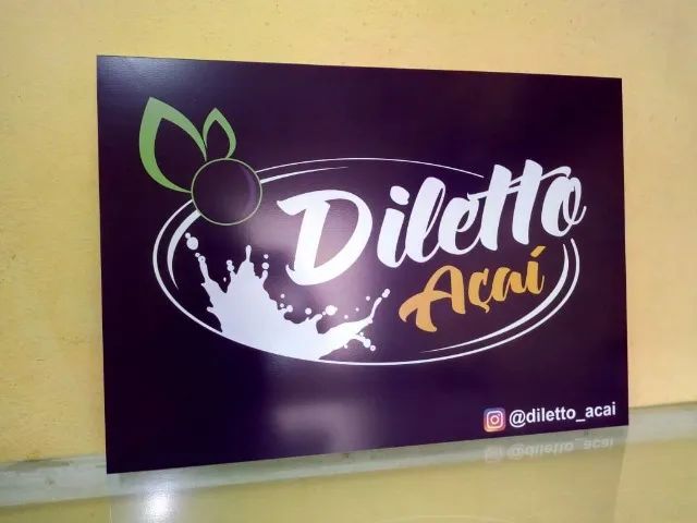 Placa personalizada para interior de loja - Foto 5