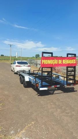 Carretinha de Reboque Modelo PRANCHA