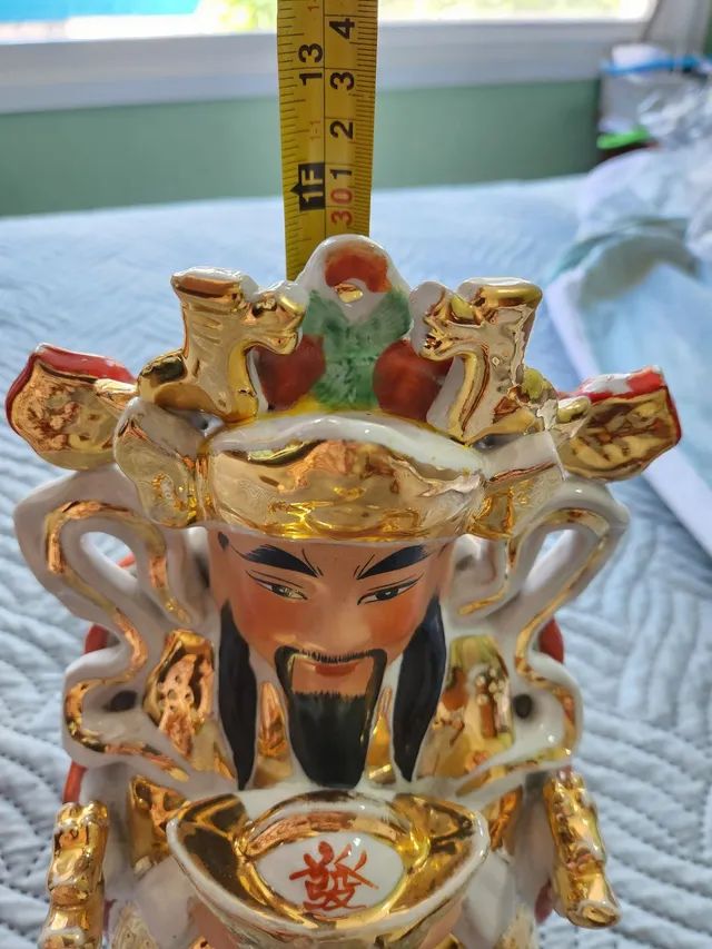 Linda peça  antiga em porcelana importada  chinesa  - Foto 2