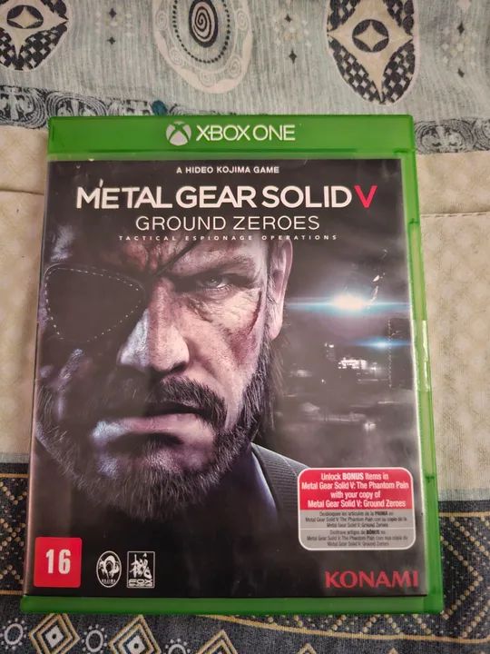 Jogo Metal Gear Solid V: Ground Zeroes Xbox One usado