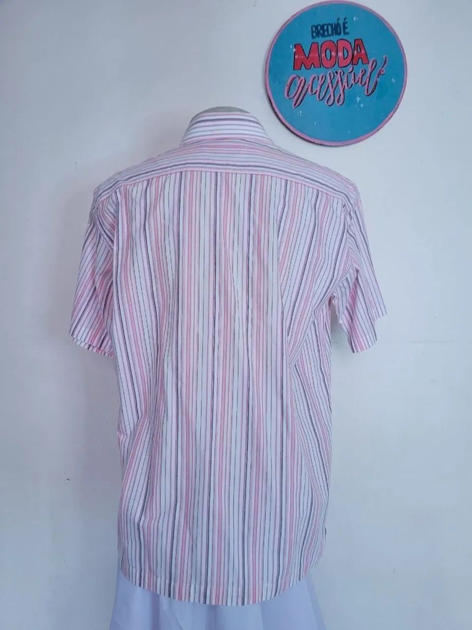 camisa listrada mr. kitsch Tam M - Foto 2