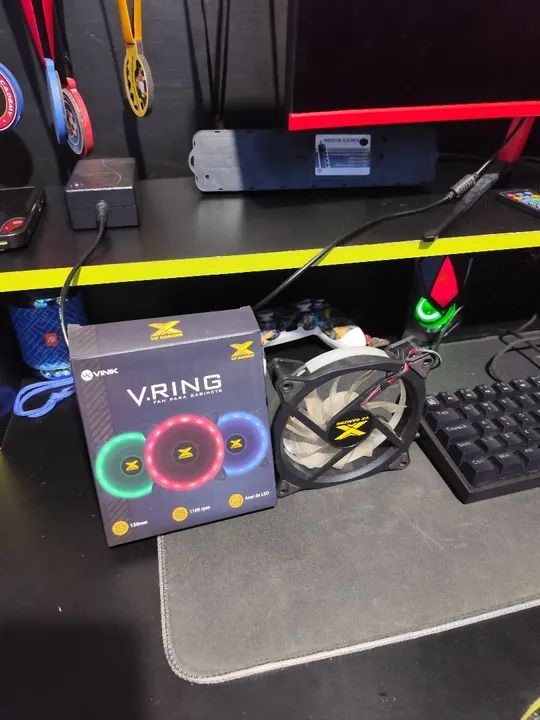 Fan cor verde 64296998569474120