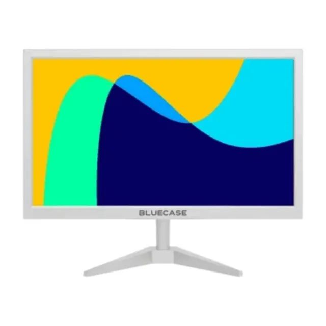 Monitor 23,6" Bluecase Branco, LED, 75Hz, Widescreen 16:9, Full HD, HDMI/VGA/VESA - BM24K2