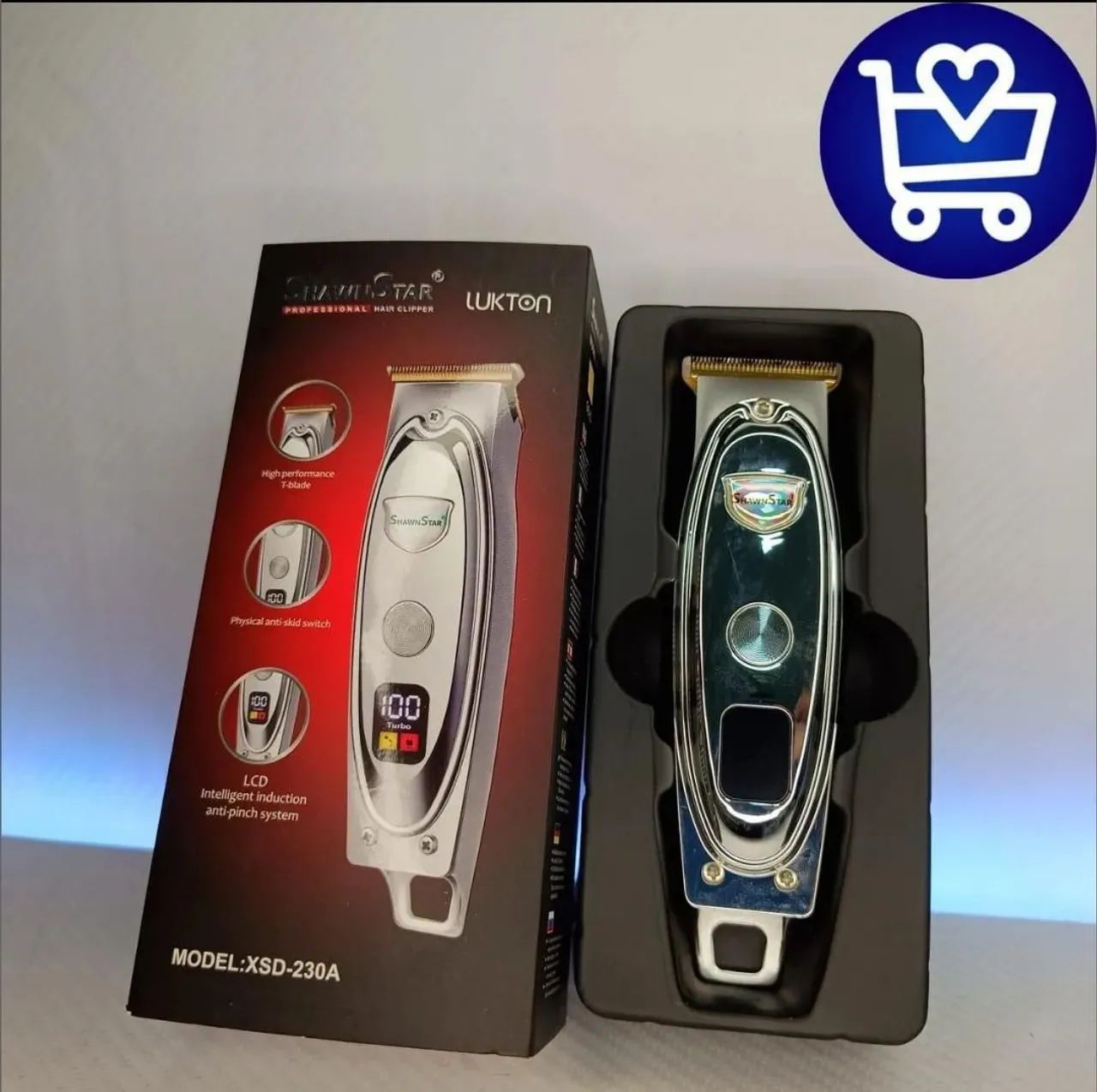 Máquina de Cortar Cabelo Profissional Shawn Star - XSD-230A - faço entrega