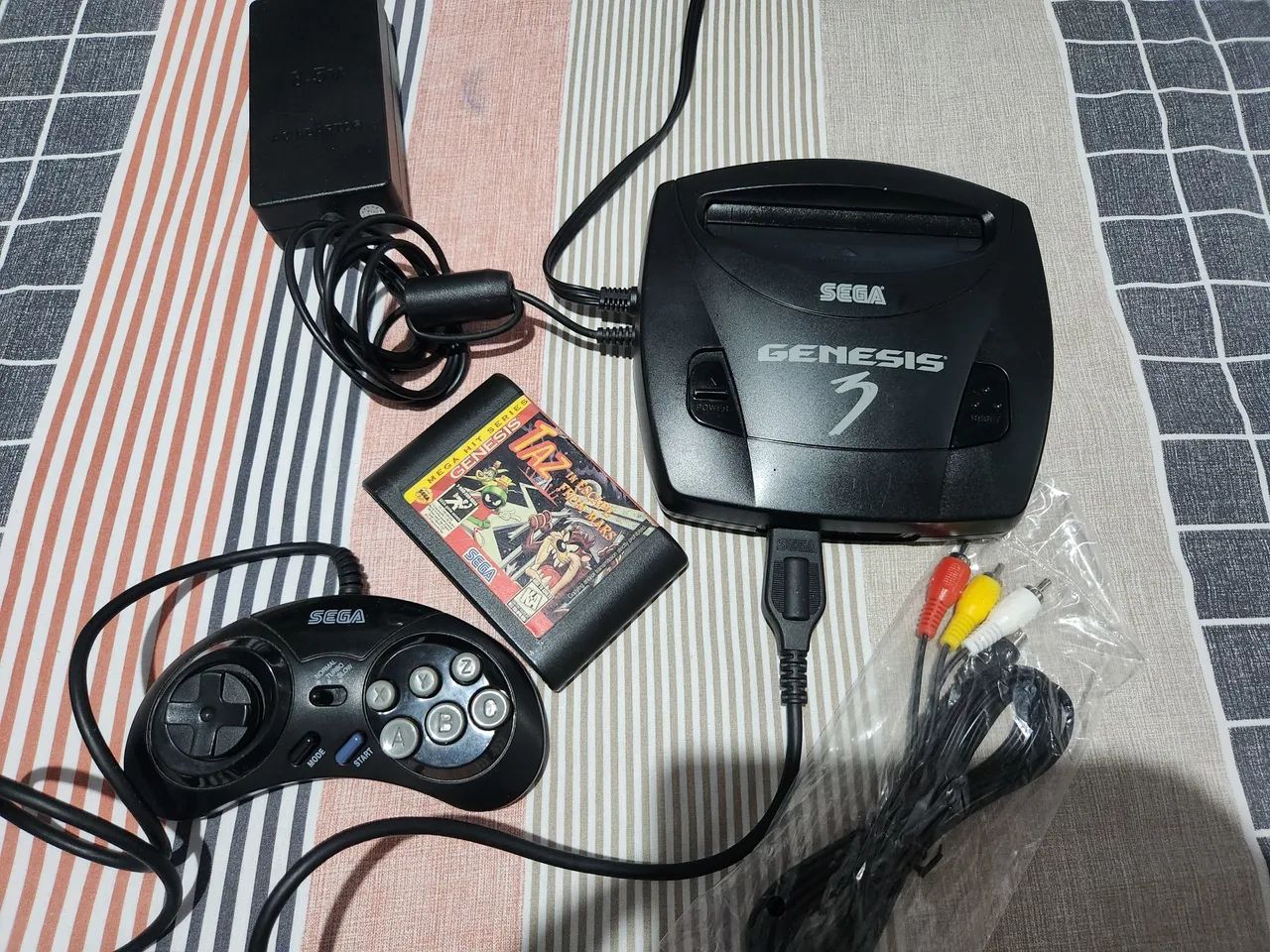 Sega Genesis 3 Standard Cor Preto - Foto 3
