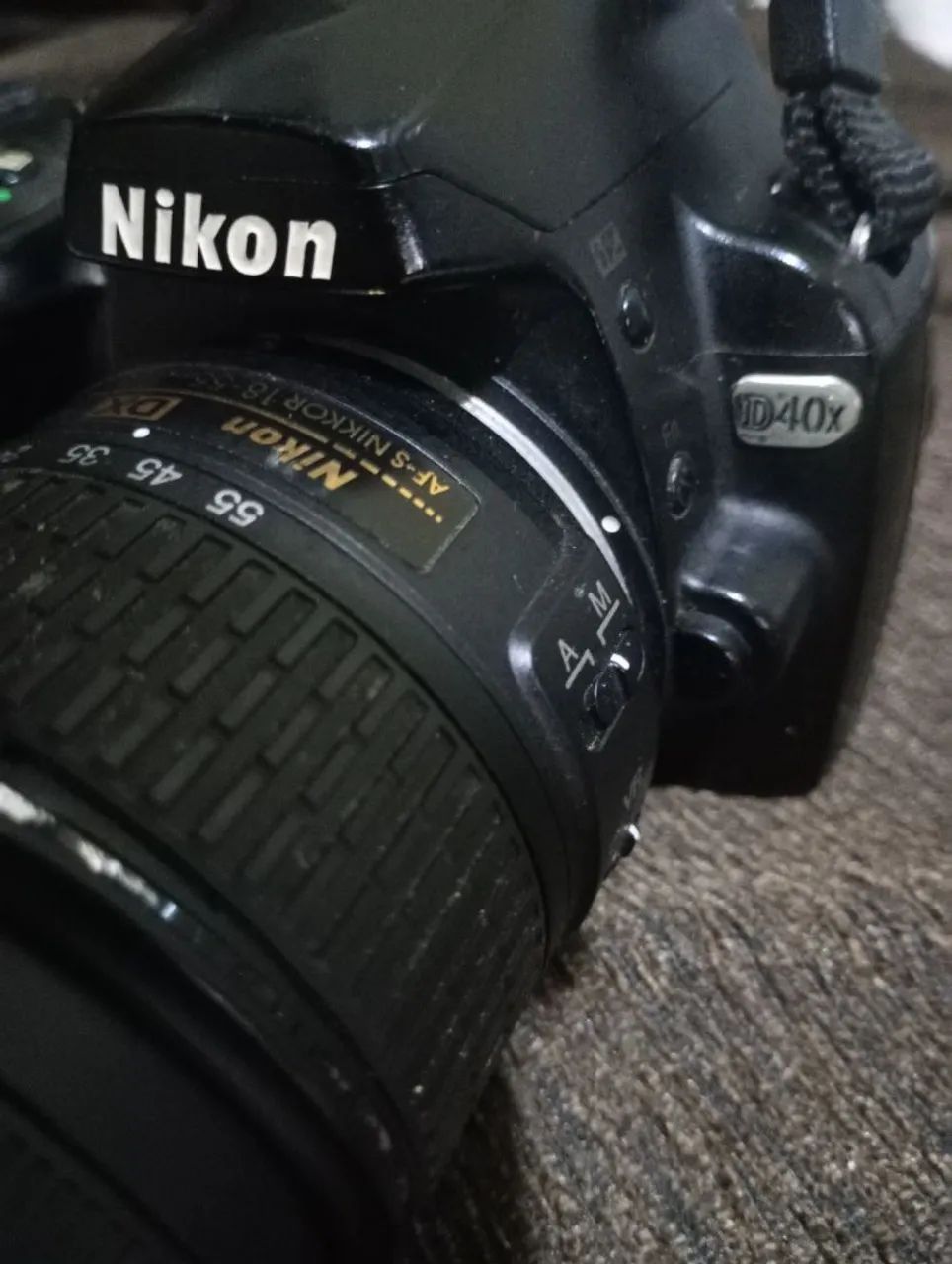  Nikon D40x - com Lente 18-55mm e carregador