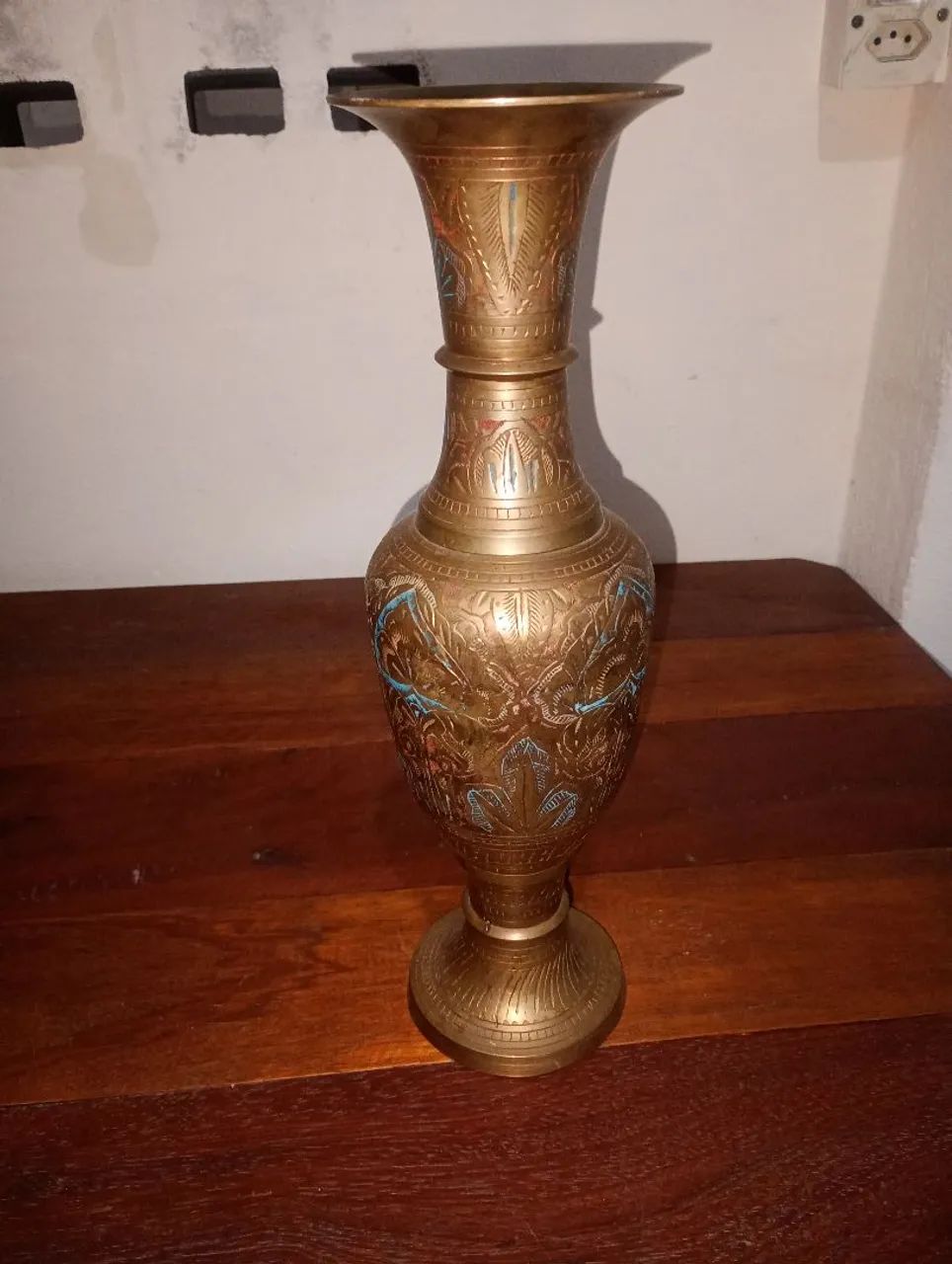 Vaso ? Indiano bronze  - Foto 6