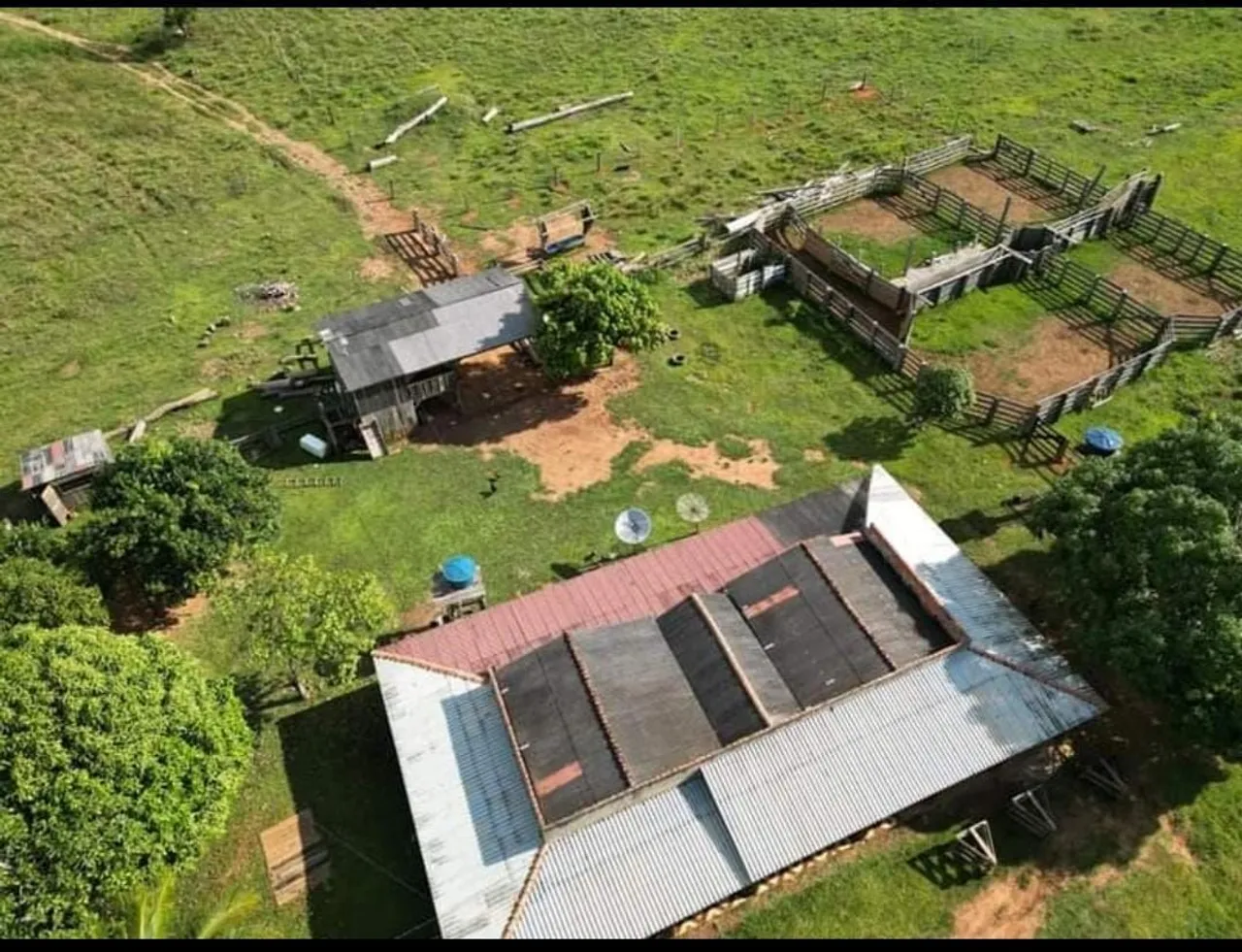 Sitio 52 Hectares formado capim