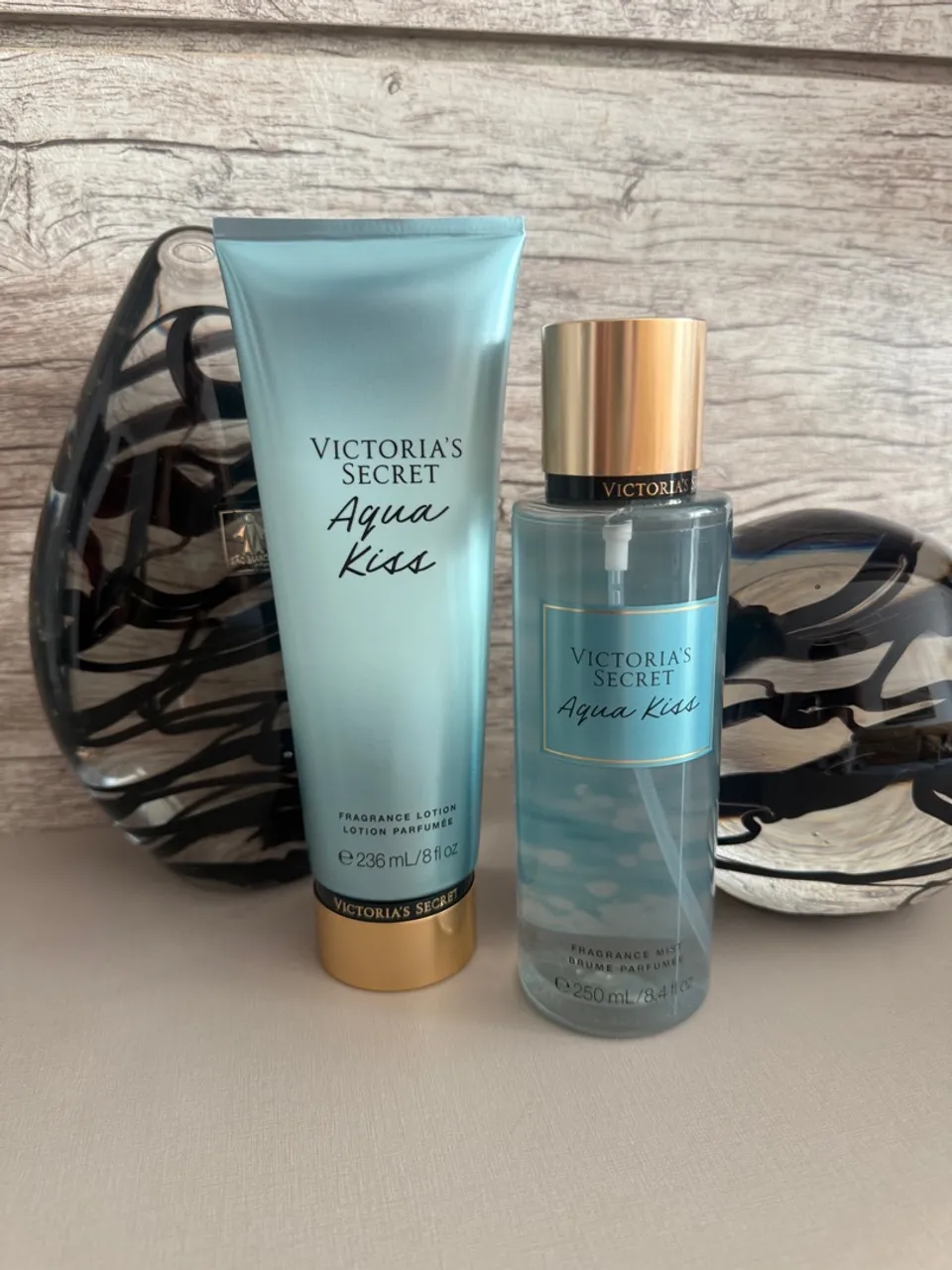 Victoria's Secret Aqua Kiss - Kit (Loção + Body Splash)