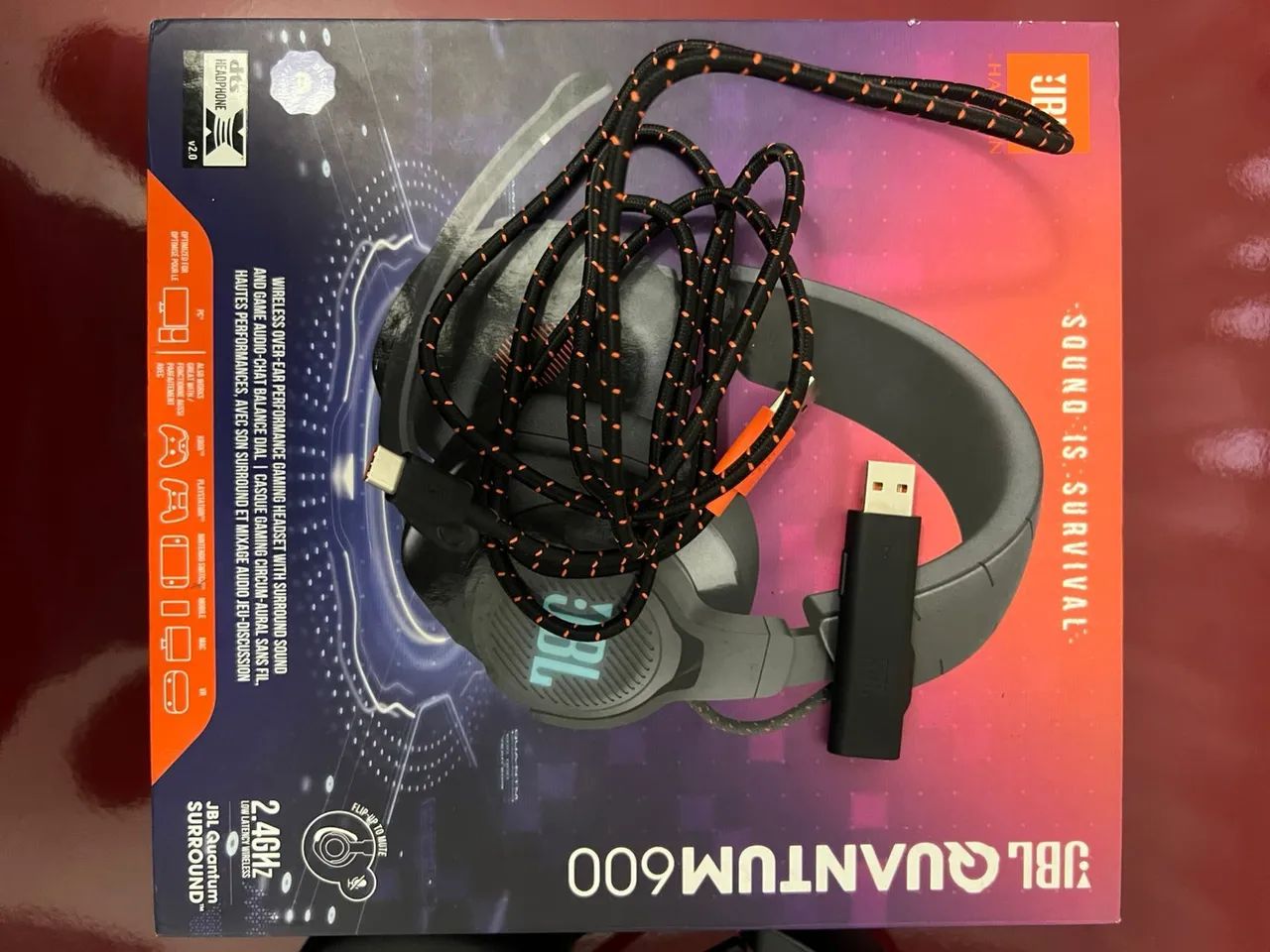 Headset Gamer JBL Quantum 600 wireless - Foto 2