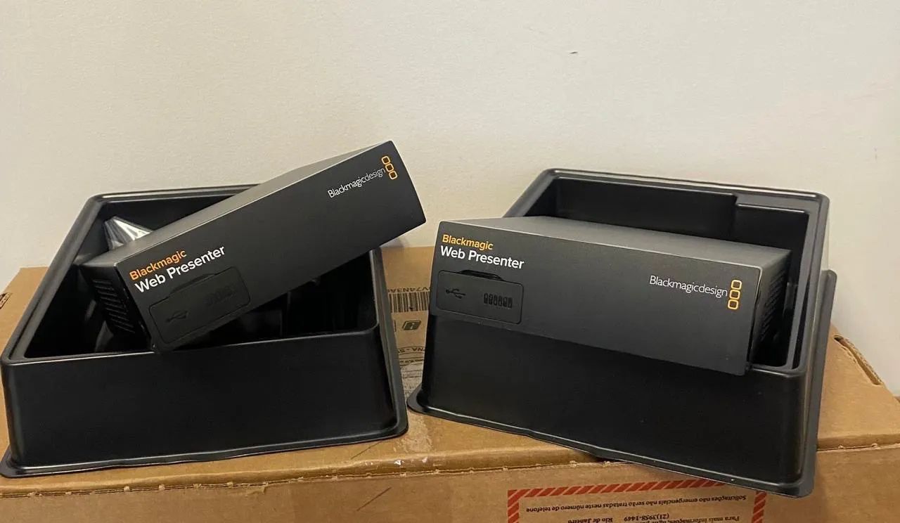 KIT 2 Web presenter + 7 caixas de som e 1 subwoofer ativo - Foto 4