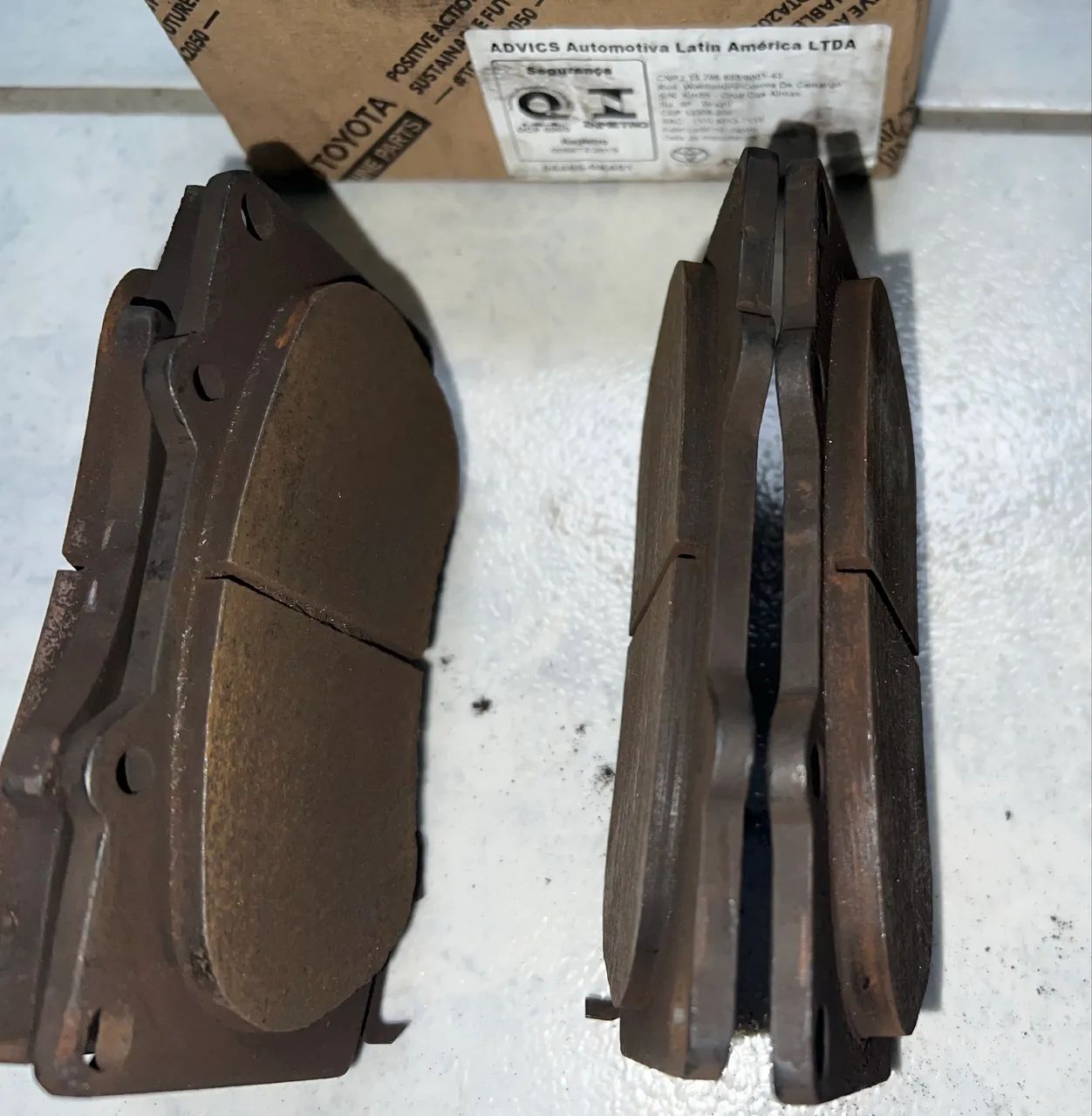 Pastilhas de freio Hilux  - Foto 3