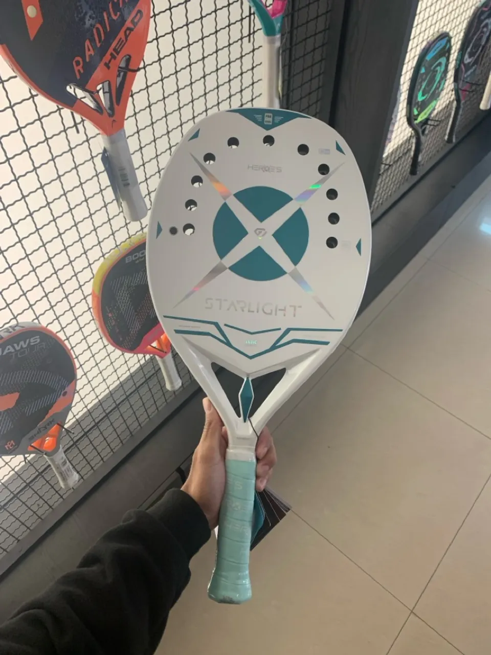 Raquete de Beach Tennis HEROES Starlight