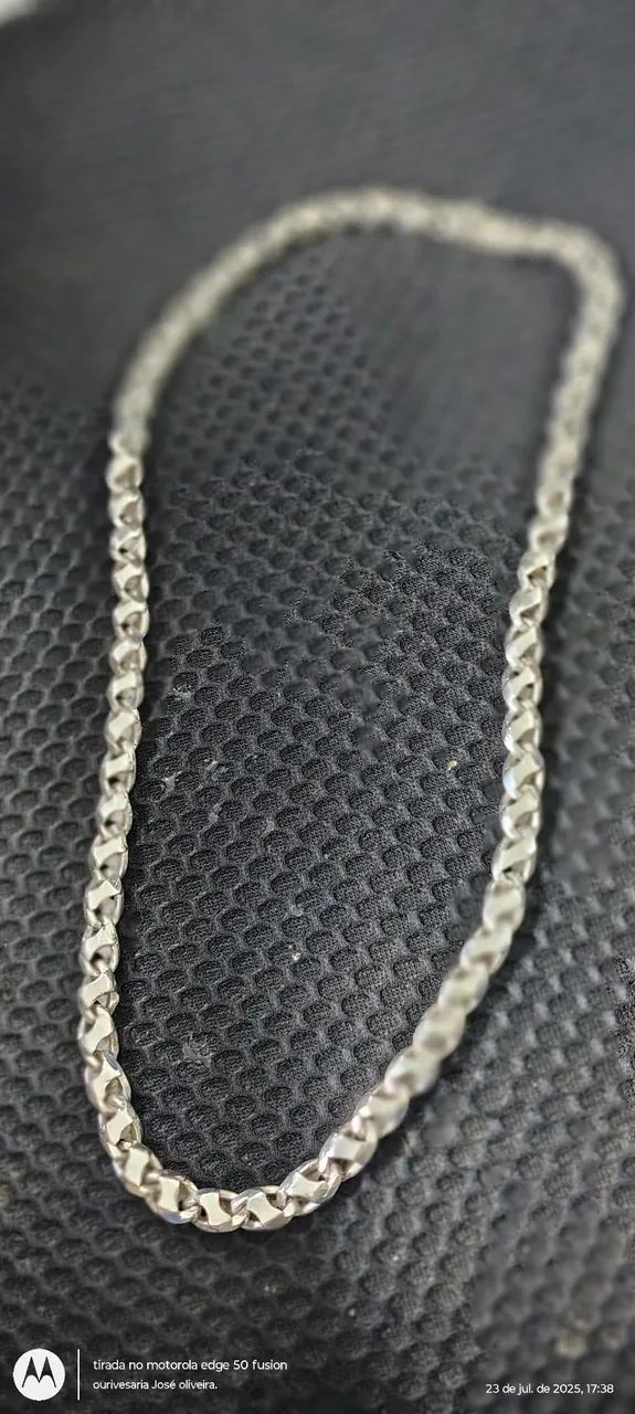 Cordão de prata por encomenda  - Foto 6