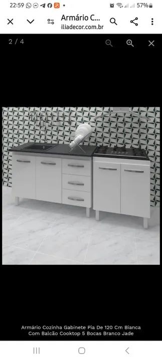 Armário de Cozinha Completo 