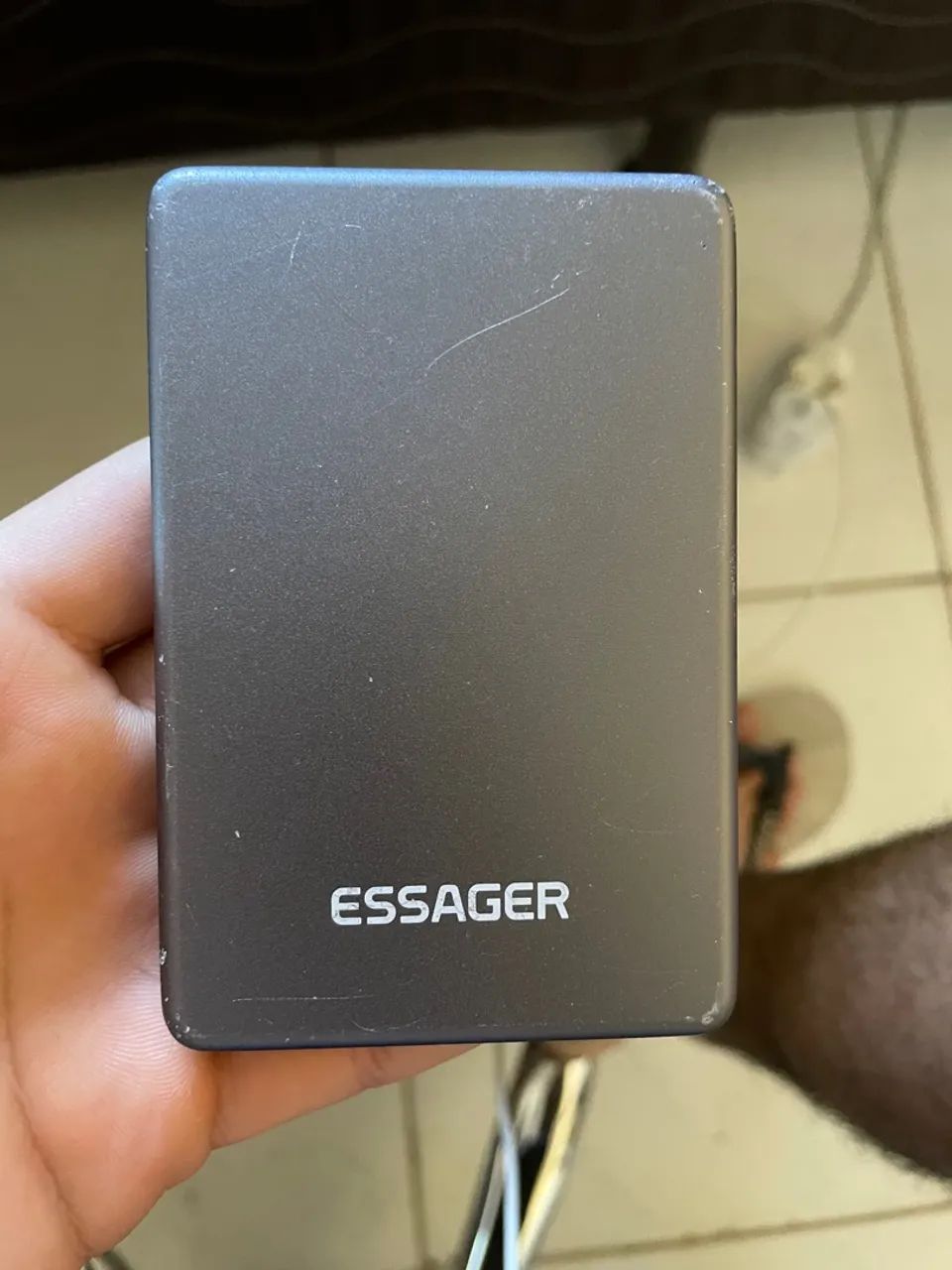 Carregador portátil MagSafe essager 