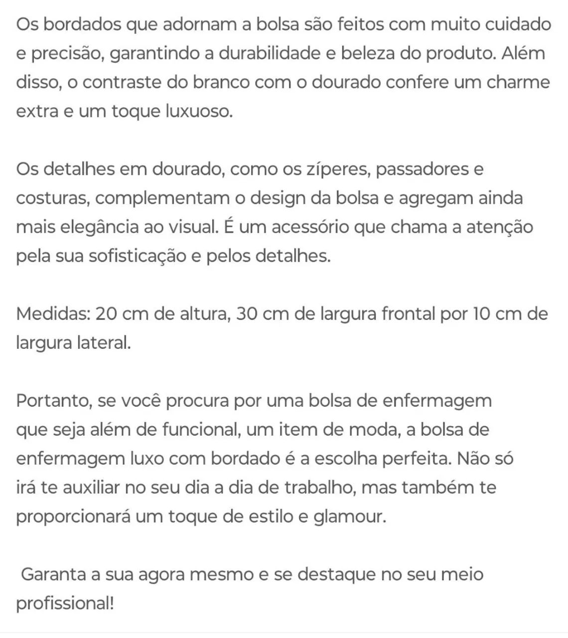 Bolsa de Enfermagem, curso de enfermagem. - Foto 4