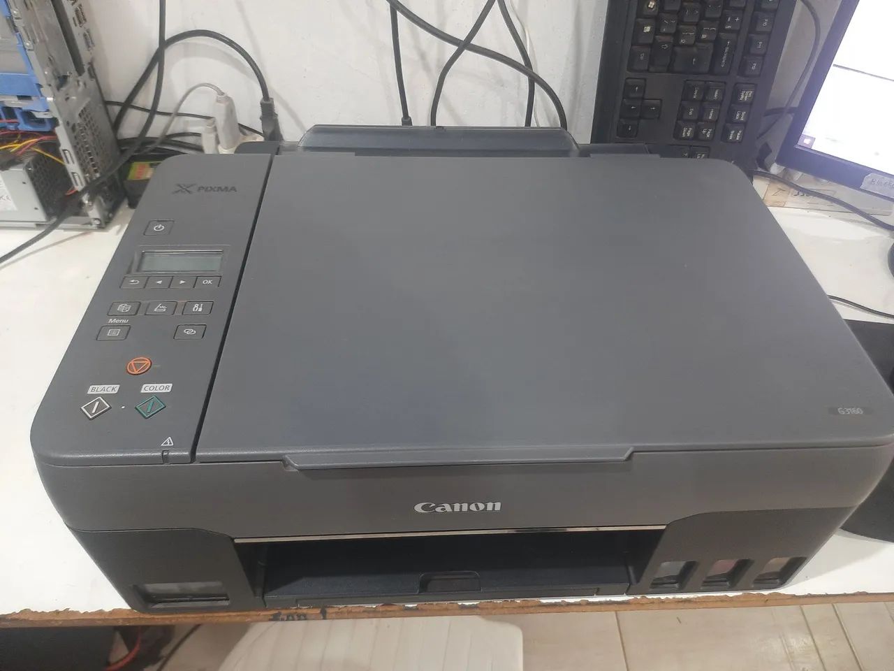 Impressora canoon g3160 para arrumar.