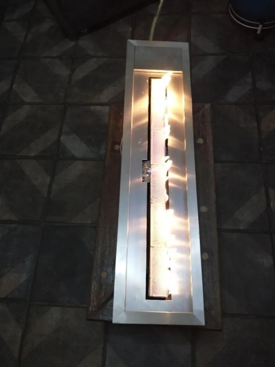 Lareira a gás de 60 cm em aço inox escovado  direto da fábrica  - Foto 3