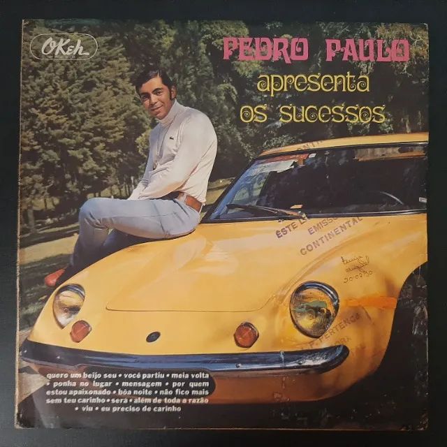 Lp Disco Vinil Pedro Paulo Apresenta Os Sucessos Garage Fuzz 1969 Ponha no Lugar