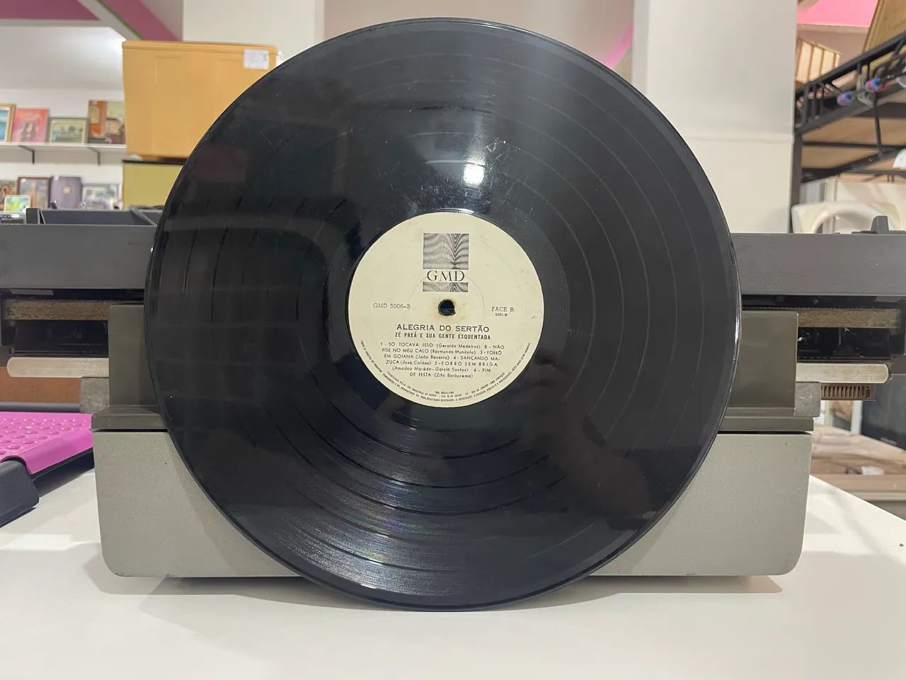 Disco de Vinil Zé Preá Alegria do Sertão  - Foto 4