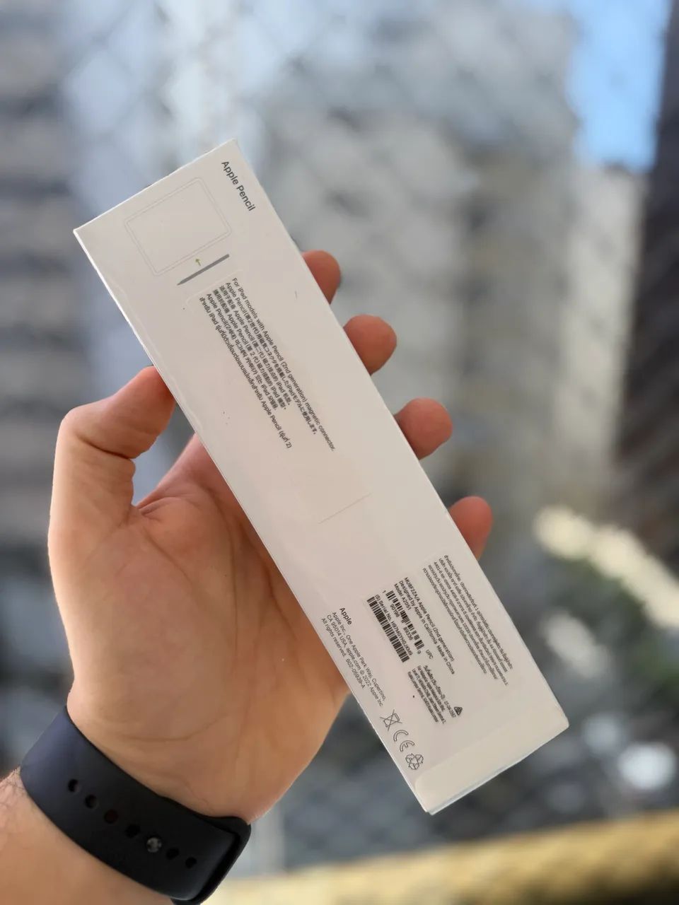 Caneta Magnetica Apple Pencil Para iPad 2a Geração - Branca - Foto 2