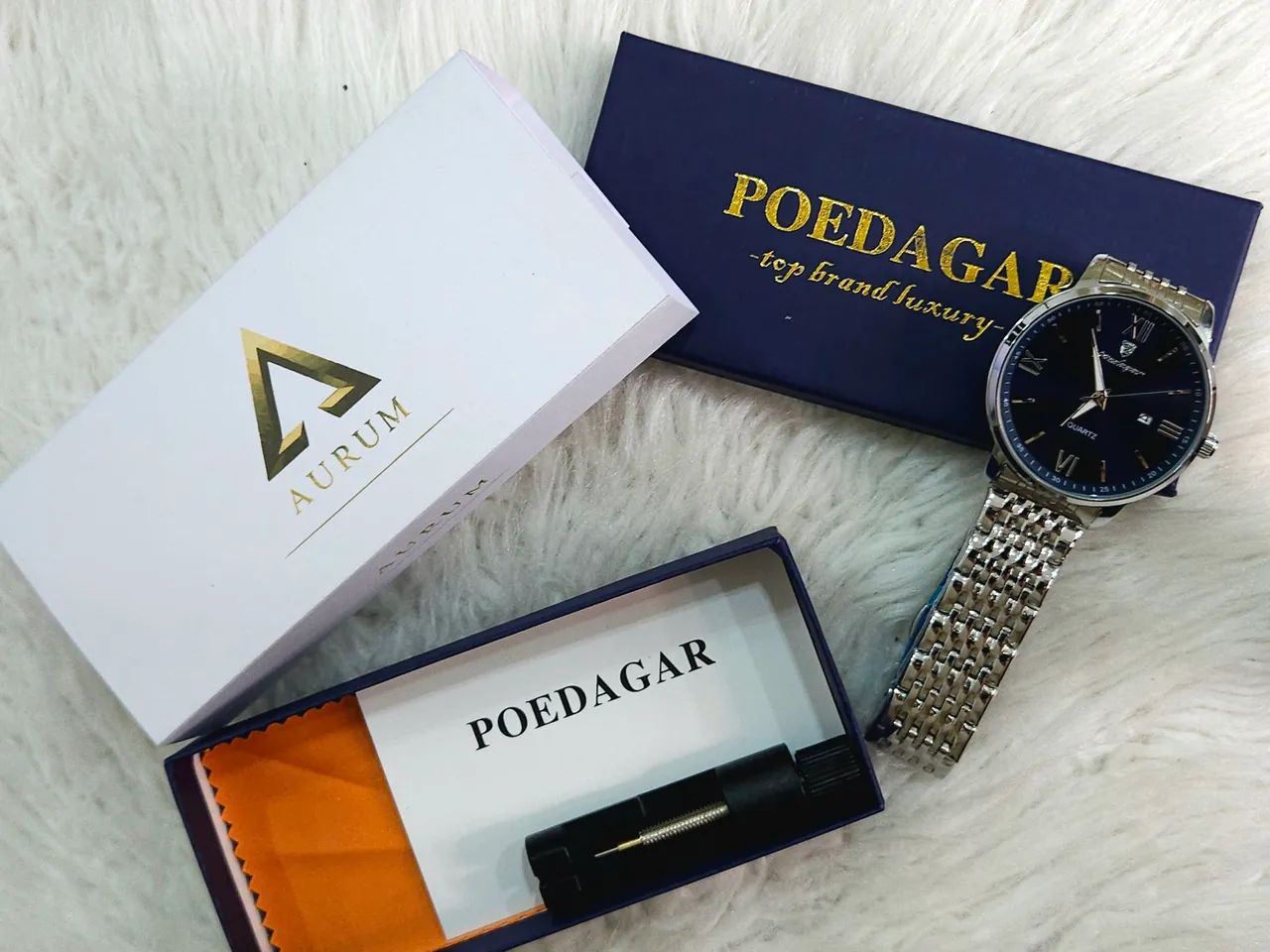 Aurum - Relógio Poedagar - Foto 2