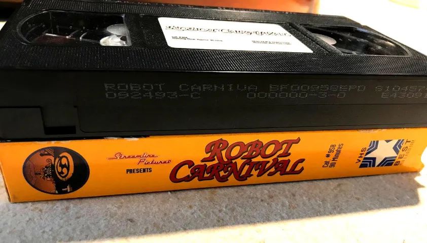 Fita Vhs Robot Carnival Anime Katsuhiro Otomo  - Foto 3