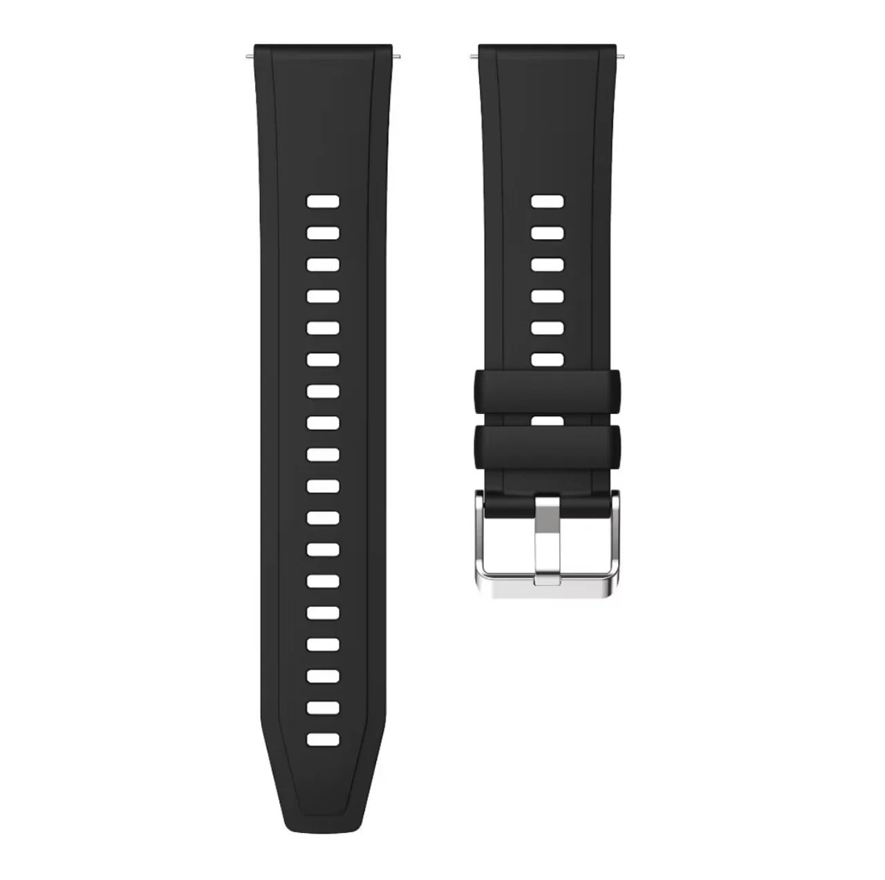 Pulseira de silicone para Smartwatch - Preta