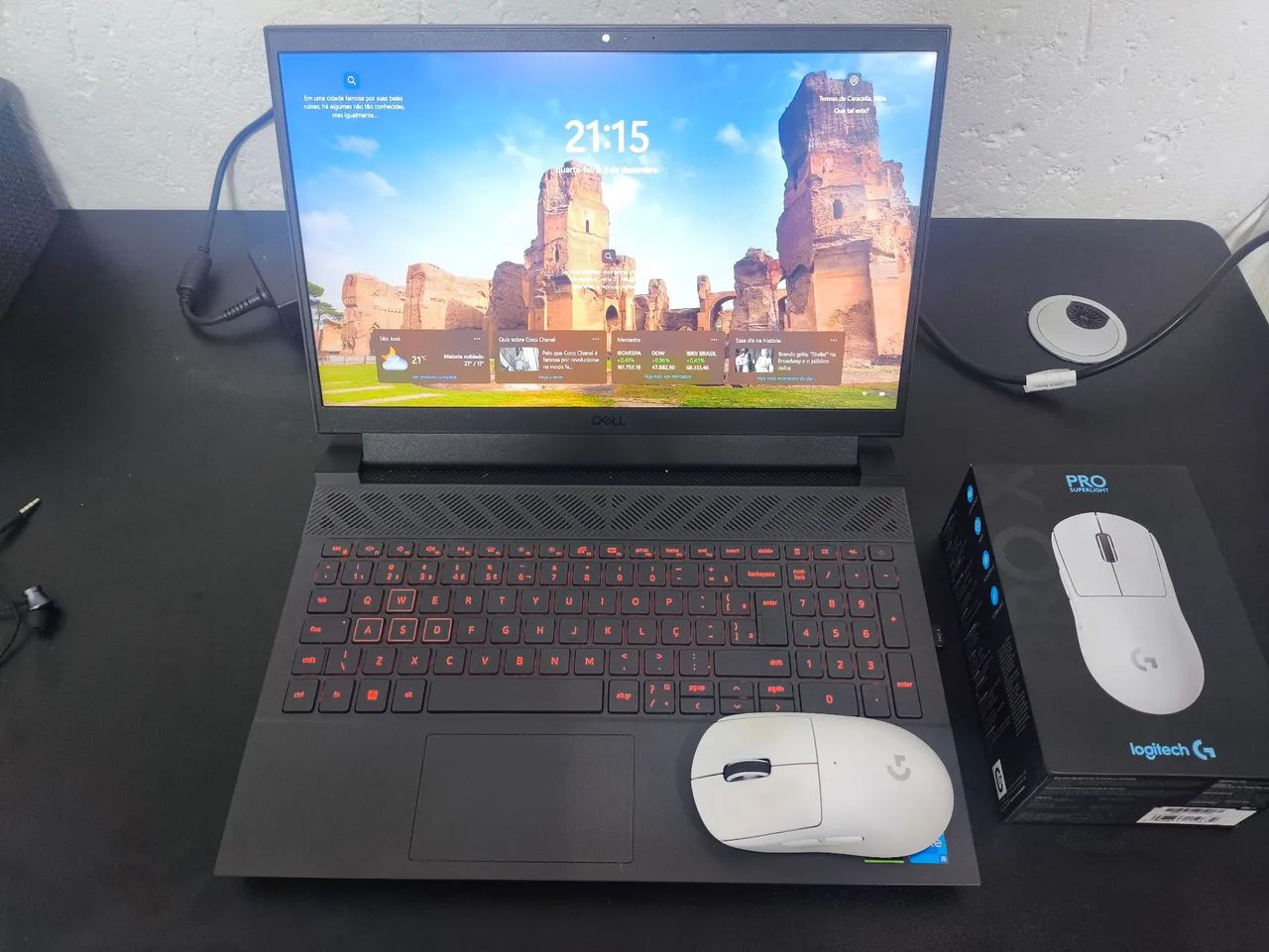 Notebook gamer Dell 15