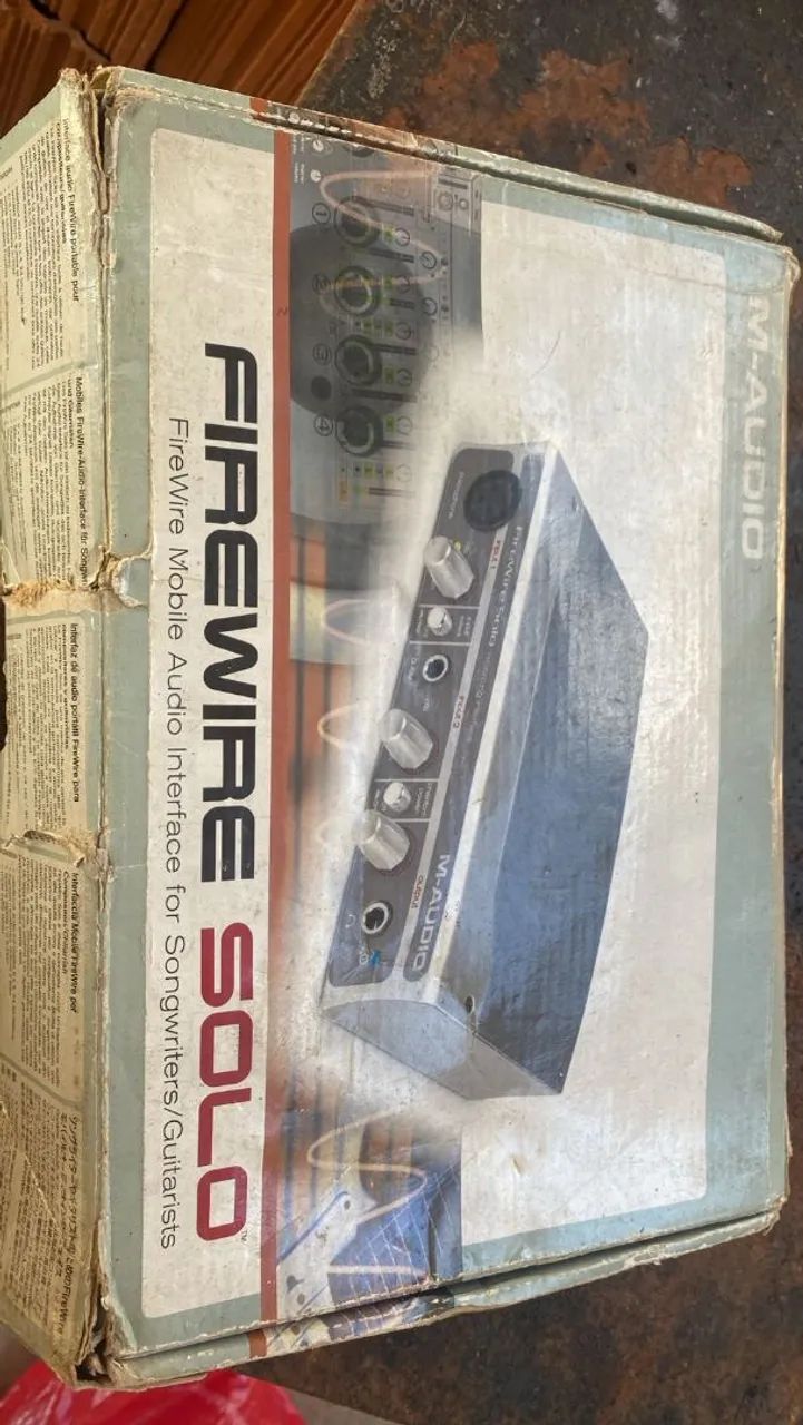 Interface de Áudio M-Audio FireWire Solo