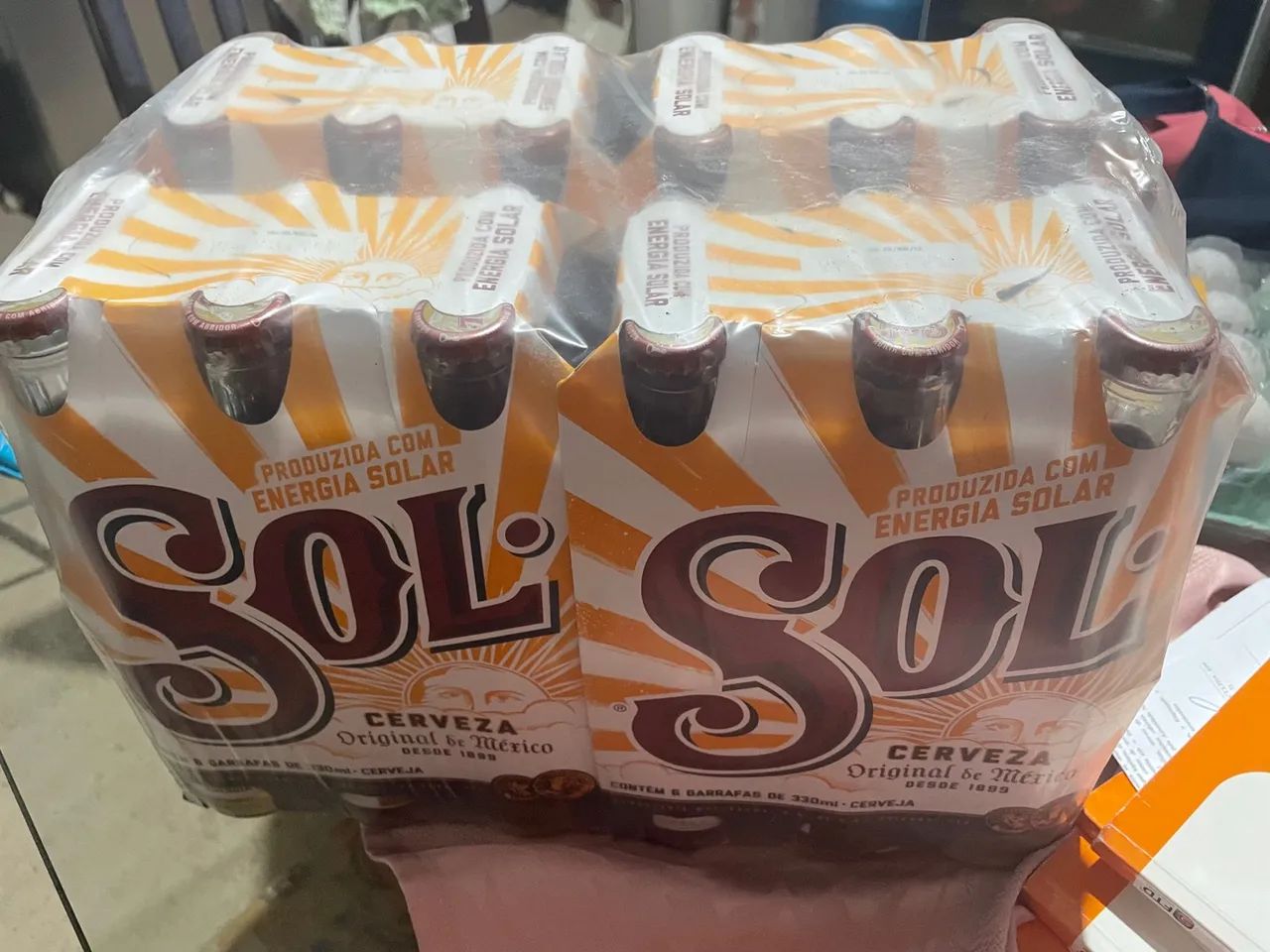 Cerveja sol long neck 330 ml 