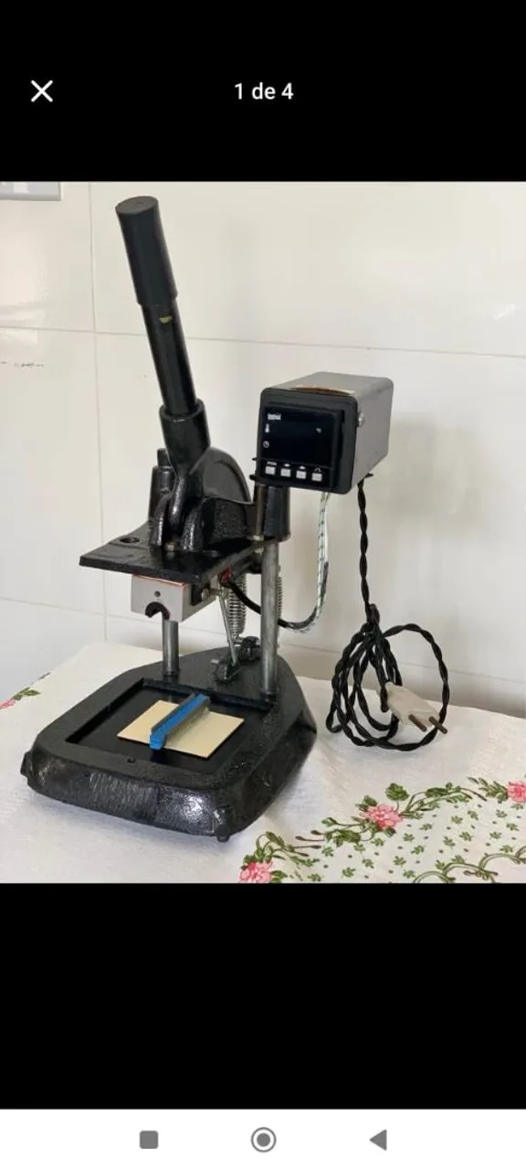 Máquina de estampar caneta