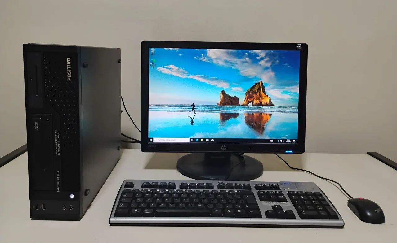 Kit Computador Positivo Intel i3-4160 CPU 3.60GHZ, 8GB RAM e SSD-120Gb com monitor 19 - Foto 2