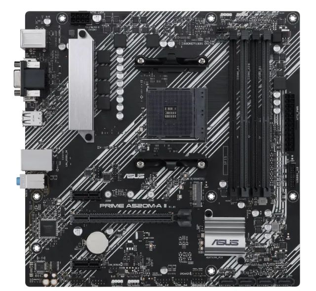 Placa Mãe Asu A520m-A ii NOVA C/ Garantia - Foto 3