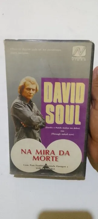 Vhs Na Mira da Morte - David Soul - Suspense RARO