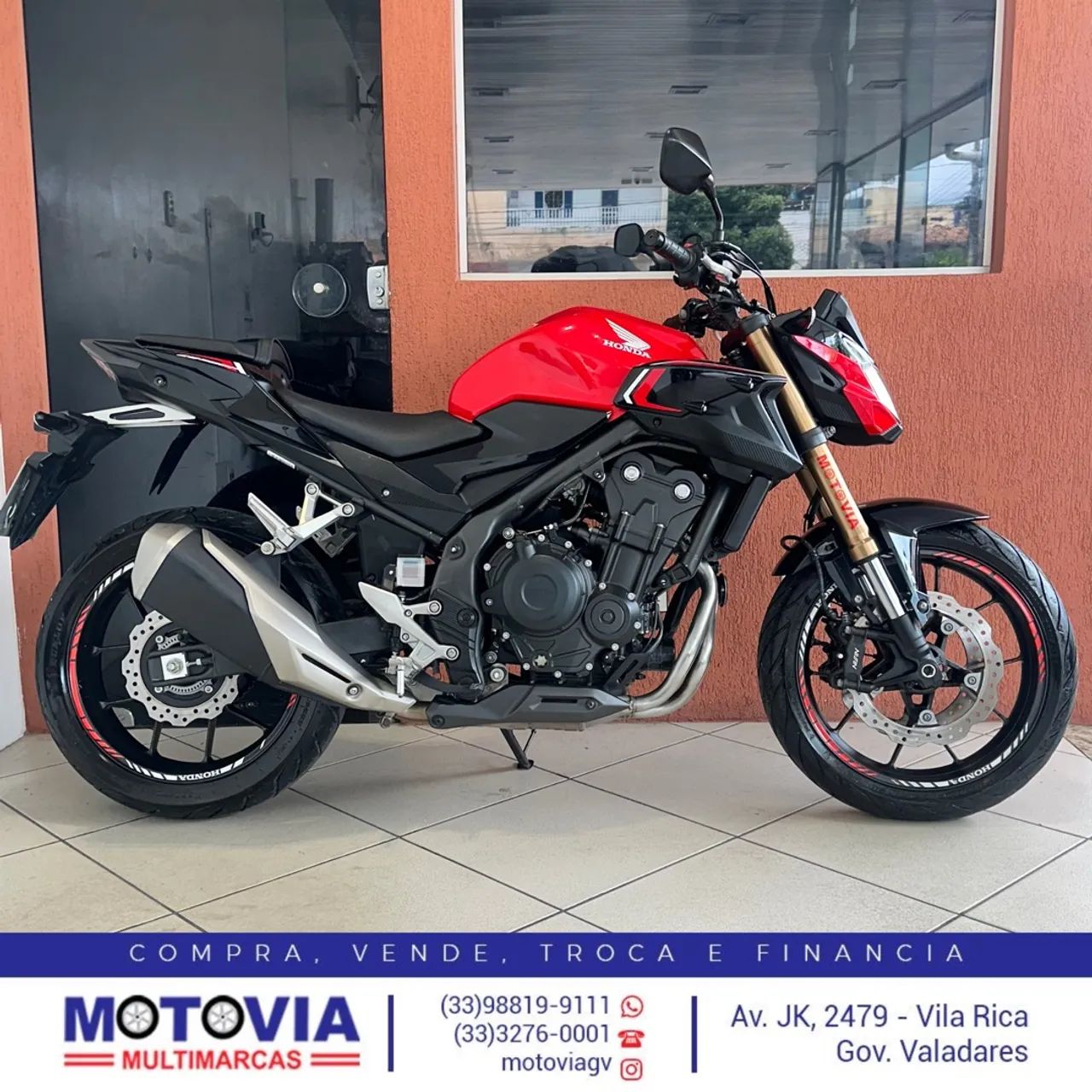 CB 500F, muito conservada