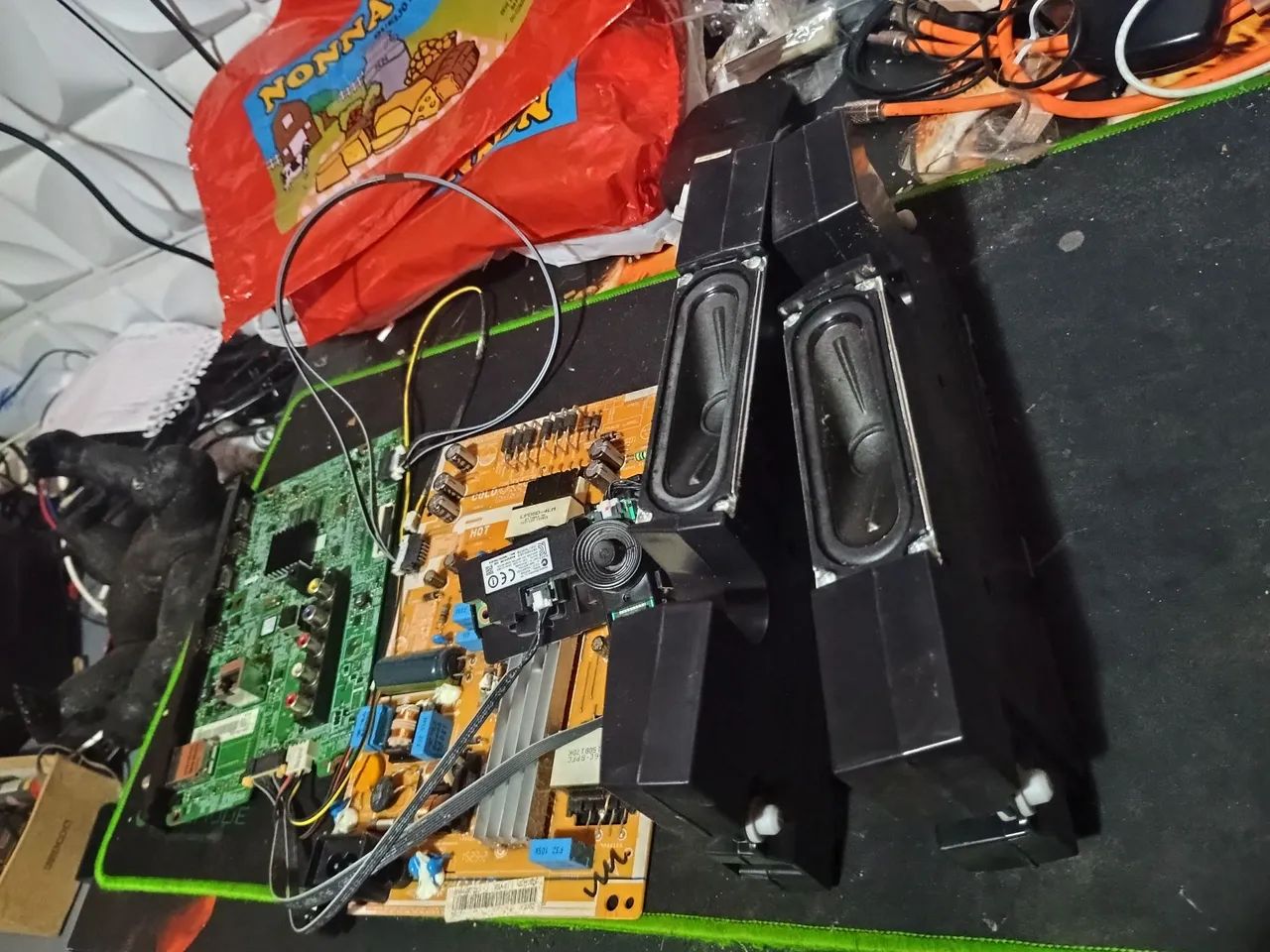 Placas da tv Samsung UN48J5300ag todas as placas da foto