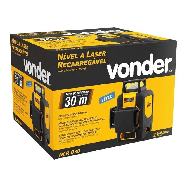 Nível Laser 30 Metros NLR030 3820300300 Vonder - Foto 2