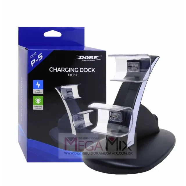 Base de Carregamento para 2 Controles PS5 TP5-35127 - Dobe 010319