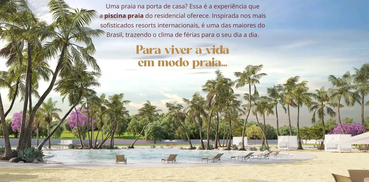 Piscina Praia em Condomínio Fechado em ATIBAIA | LOTES a partir de 360m² |Pagto Facilitado