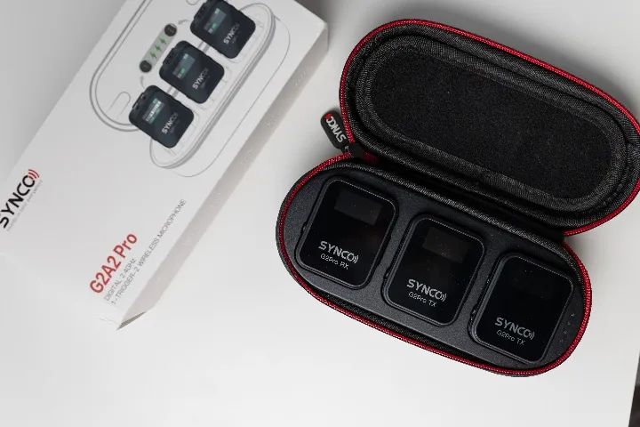 Kit de microfones Synco G2A2 Pro - para câmeras